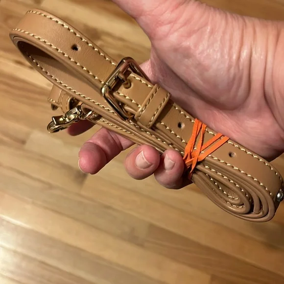 LNWOT Spartina 449 Heyward Alljoy Satchel w/linen side panels & interior. - Picture 7 of 11